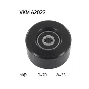 SKF Tensioner Pulley for Nissan Juke HR16DE 1.6 January 2013 to December 2014