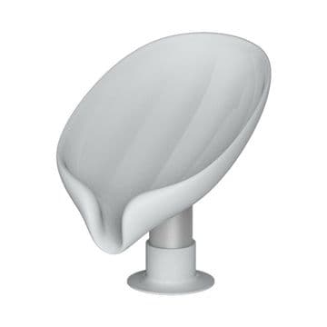 Soap Dish Holder Leaf Design Soap Dish with Drainage Patern for Bathroom Kitchen