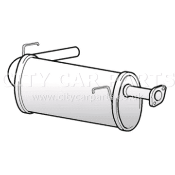 Suzuki Jimny 1.3 Petrol ATV/SUV 1998 to 2005 Exhaust Silencer Rear Box