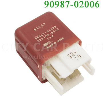 Toyota Lexus 4-Pin Brown Headlights Relay 90987-02006 Denso 056700-6912 12V