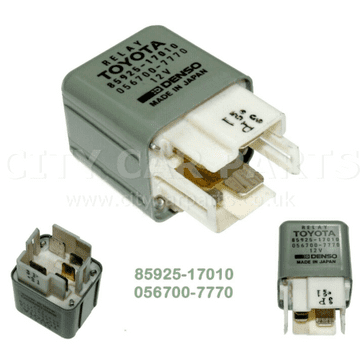 Toyota Lexus 5-Pin Cooling Fan Grey Relay 85925-17010 Denso 056700-7770 12V