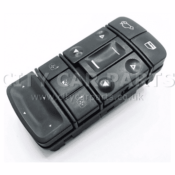 Vauxhall Vectra C Drivers Front Window Boot Wing Mirror Switch 09185954