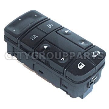 Vauxhall Vectra C Signum Driver Side Power Window Switch GM 09185952