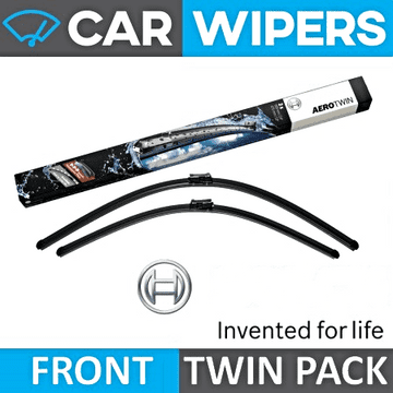 VOLVO S40 V90 960 FRONT WINDSCREEN 20" 21" FLAT AERO WIPER BLADES TWIN SET
