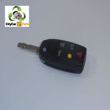 VOLVO S60 S80 V70 XC70 XC90 5 BUTTON REMOTE CONTROL / FLIP KEY FOB 8626557