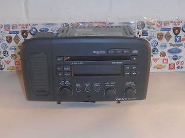 VOLVO S80 MODEL FROM 98 TO 05 CD PLAYER DISC RADIO STEREO 801 WITH SECURITY CODE