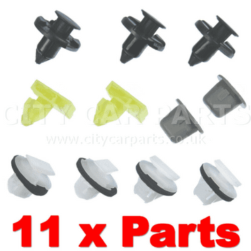 Wheel Arch Trim Clips For Nissan Juke Front Rear Plastic Moulding Exterior Wing
