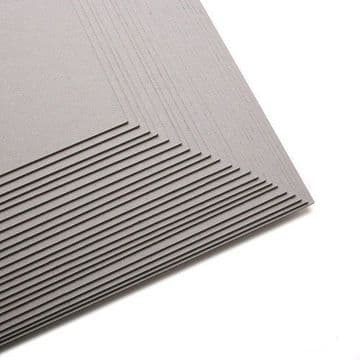 A1+ 900mm x 640mm Greyboard 0.5mm Thin Backing Card Sheets, 500 Micron