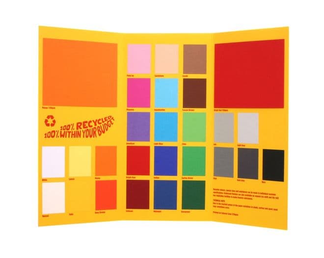 A1 Heavyweight Card  Vibrant Colours, 270gsm Recycled