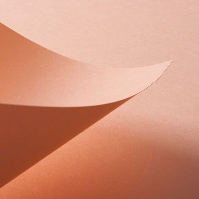 A2 Apricot Orange Coloured Card 160GSM - 100 Sheets