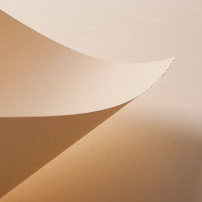 A2 Chamois Coloured Card 160GSM - 100 Sheets