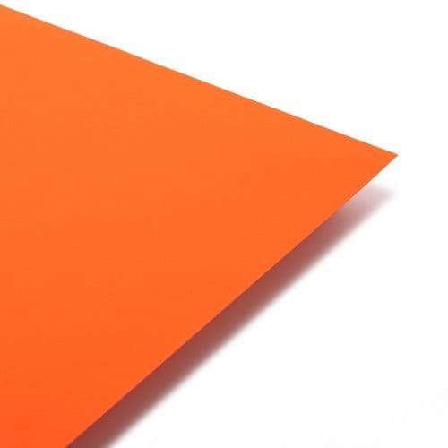 A2 Neon Fluorescent Paper Orange - 25 Sheets