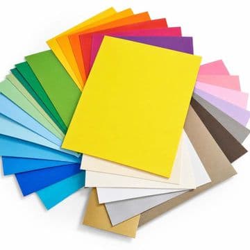A4 Colour Card, Choose Your Colour - 100 Sheets