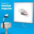 A4 Inkjet Acetate Sheets, Printable OHP Film, Transparent, 100 Micron