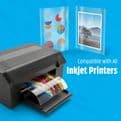 A4 Inkjet Acetate Sheets, Printable OHP Film, Transparent, 100 Micron