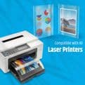A4 Laser Acetate Sheets, 135 Micron, Printable OHP Film, Transparent