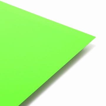 A4 Neon Fluorescent Card Green - 20 Sheets