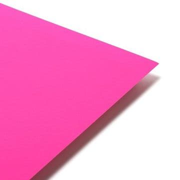 A4 Neon Fluorescent Card Pink - 20 Sheets