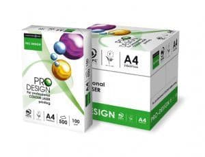 A4 Pro Design 120GSM Printer Paper High White - 250 Sheets