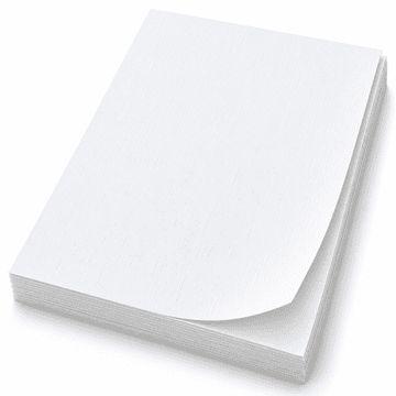 A5 Brilliant White Laid Texture Paper  120gsm, 500 Sheets