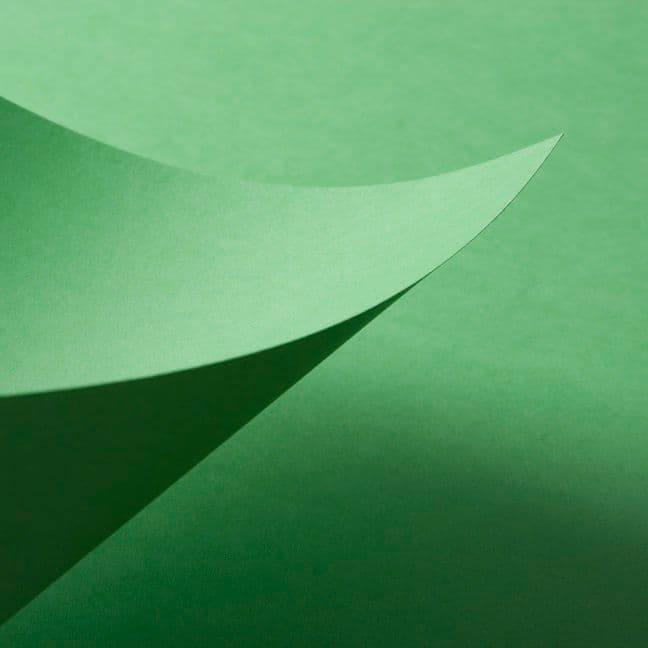 A5 Intensive Green Coloured Card 160GSM - 100 Sheets