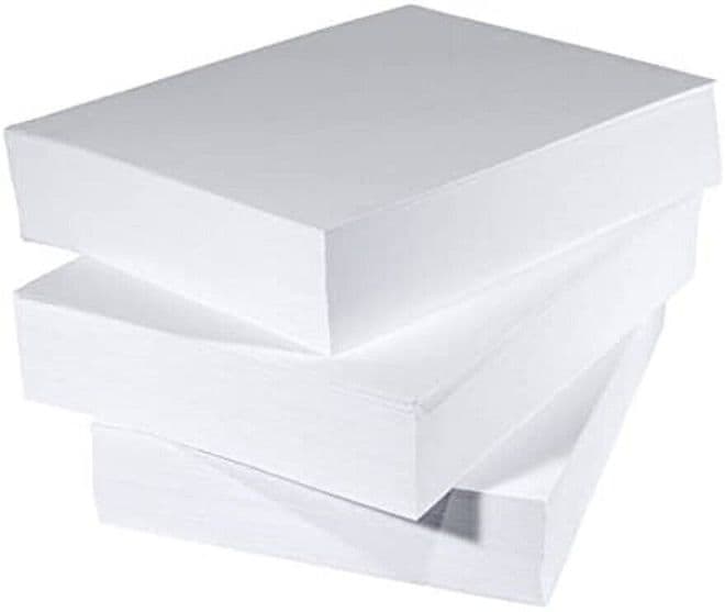 A6 Box White Extra Thick Card 350gsm - 1000 Sheets