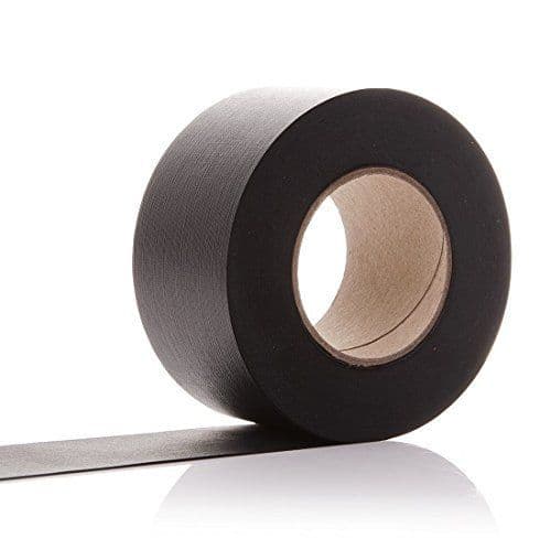 Black Paper Display Border Roll 48mm x 50M Fadeless DuraFrieze - 2 Rolls