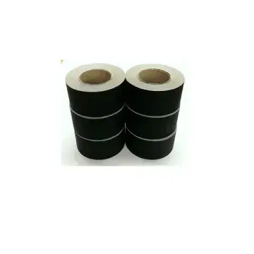 Black Plain Edge Border Roll 48mm x 50M x 6 Rolls