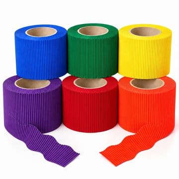 Bold Classroom Brights Ultra Blue, Emerald Green, Lemon Yellow, Purple, Scarlet Red, Neon Red