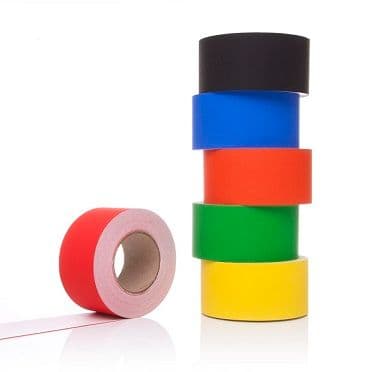 Bright Shades Plain Edge Border Roll 48mm x 50M - 6 Rolls