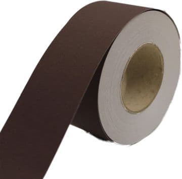 Chocolate Brown Plain Edge Border Roll 48mm x 50M - 1 Roll