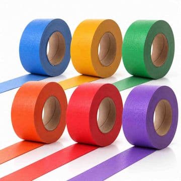 DuraFrieze Classic Brights Display Border Rolls – 48mm × 50m – Pack of 6