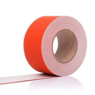 Fire Orange Plain Edge Border Roll 48mm x 50M - 1 Roll SALE