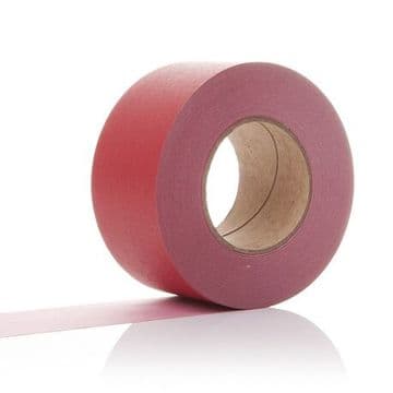 Geranium Red Paper Display Border Roll 48mm x 50M Fadeless DuraFrieze - 2 Rolls