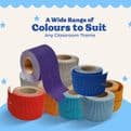 Hessian Border Roll Cardboard Corrugated Scalloped Edge -1 Roll