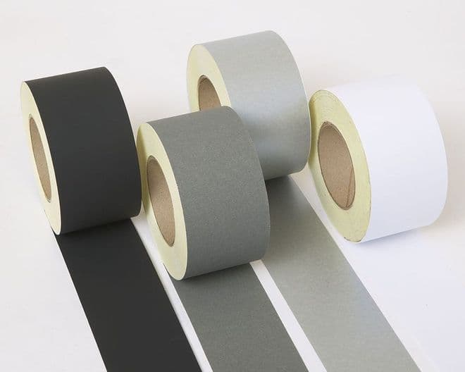 Monochrome Plain Edge Border Roll 48mm x 50M