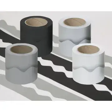 Monochrome Shades Pack Bordette Scalloped Paper Roll - 4 Pack