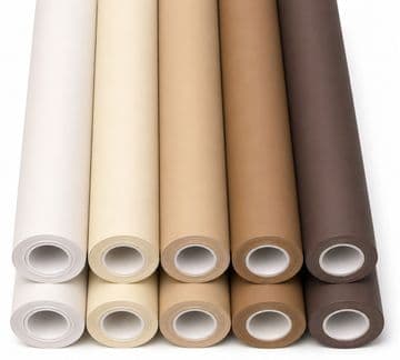 Natural Tones Premier Display Paper Roll 15 Metre x 1218mm Super Wide - 10 Rolls