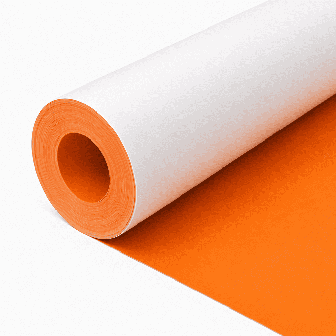 Orange Display Paper Roll 10 Metre x 1020mm - 1 Roll
