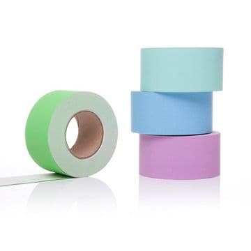 Pastel Shades Plain Edge Border Roll 48mm x 50M - Pack of 4