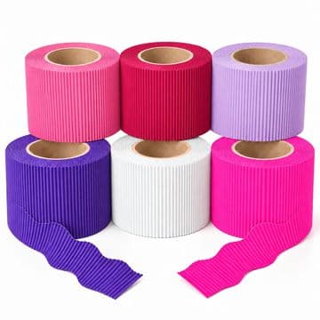 Pink & Purple Candy Pink, Rose Red, Lilac, Purple, White, Neon Pink
