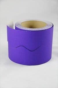 Purple Bordette Scalloped Paper Roll - 1 Roll