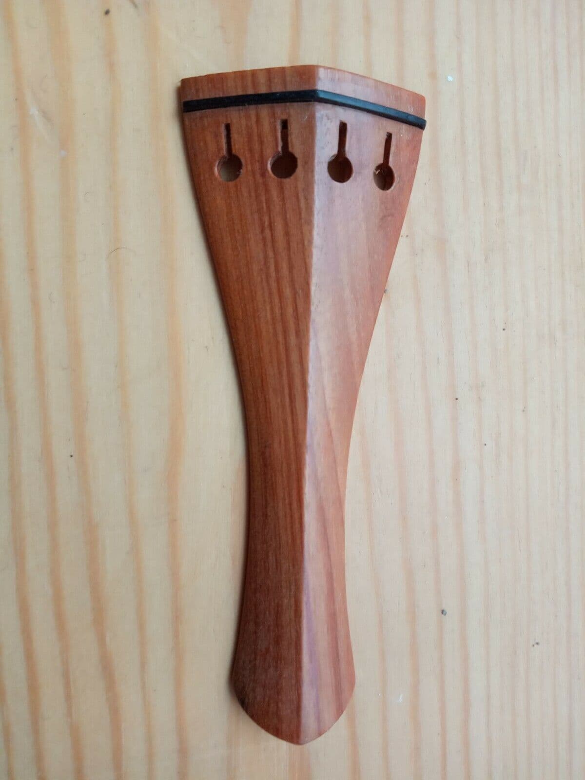 HILL STYLE VIOLIN TAILPIECE PURE PERNAMBUCO IMPROVE YOUR SOUND 4/4 SIZE