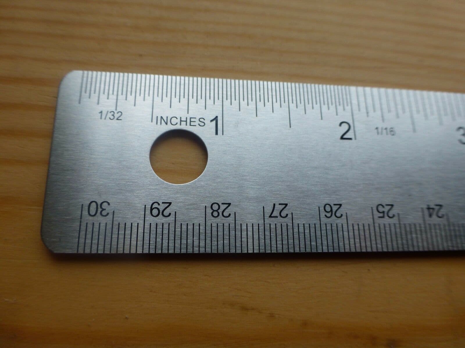 LUTHIER WOODWORKING MEASURING RULER TRADITIONAL CORKED STEEL FROM UK