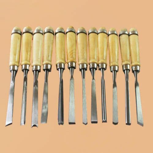 SET OF 12 DIFFERENT LUTHIER CHISEL CUTTING TOOLS VIOLIN MAKING U K SELLER