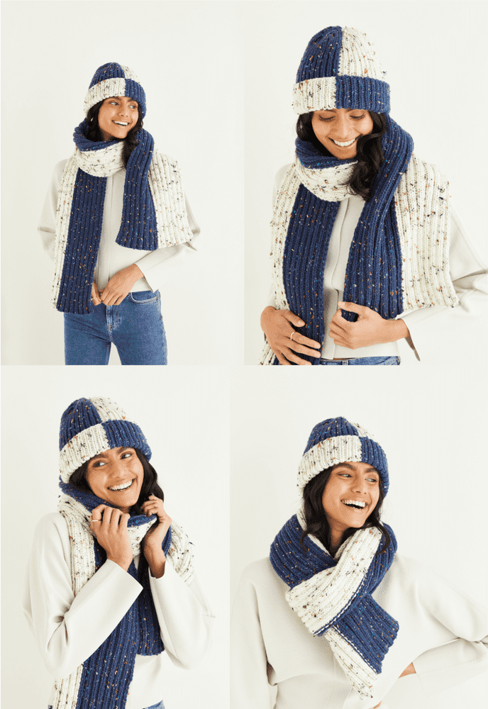 Hat and scarf knitting patterns hotsell