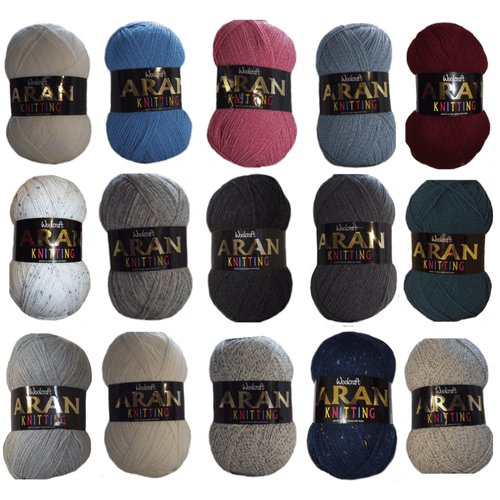 400g aran top knitting yarn