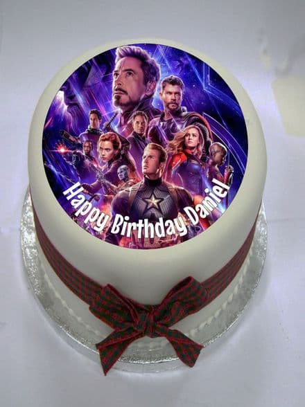 Avengers (Option 2) Edible Cake Topper