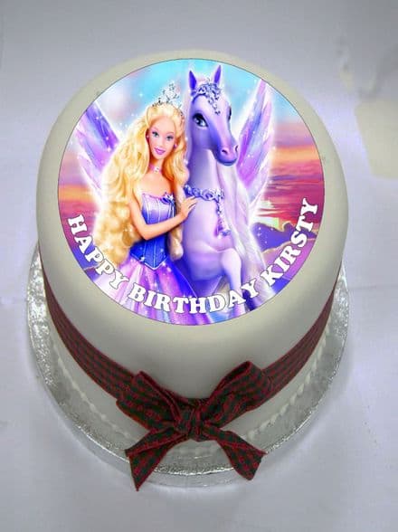 Barbie Edible Cake Topper