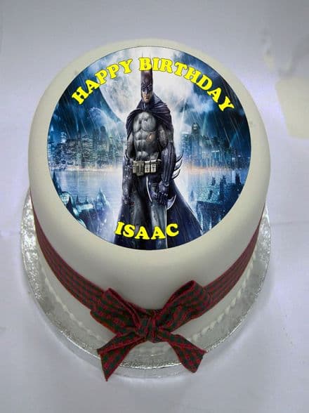 Batman Edible Cake Topper
